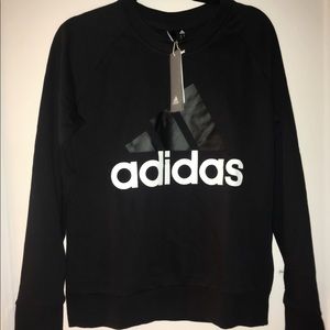 Brand new Adidas Black Sweatshirt -Large